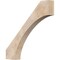 Ekena Millwork 5 1/2"W x 40"D x 40"H Westlake Smooth Knee Brace, Douglas Fir BRC06X40X40WTL00SDF - alternate 1